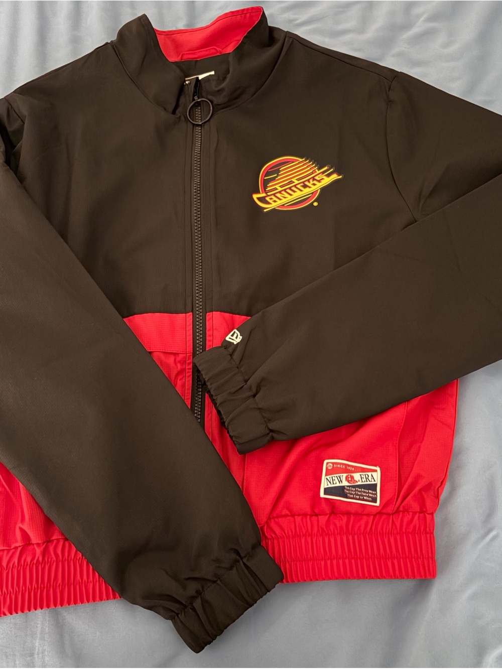 Canucks Windbreaker Bomber Jacket